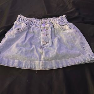 Jean skirt
